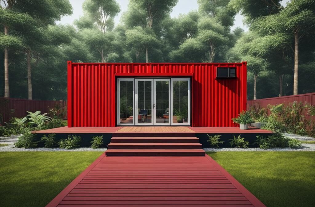 Live Off Grid in an Affordable Shipping Container Cabin