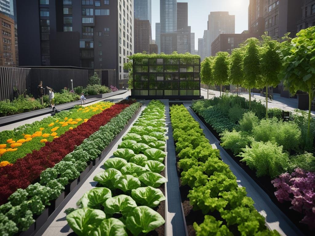 Biointensive urban farming