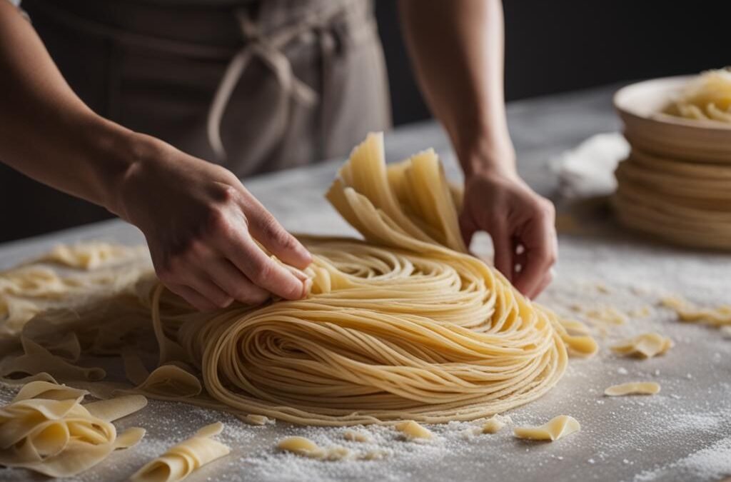 How To Make Homemade Pasta Without A Pasta Machine storage & no electricity