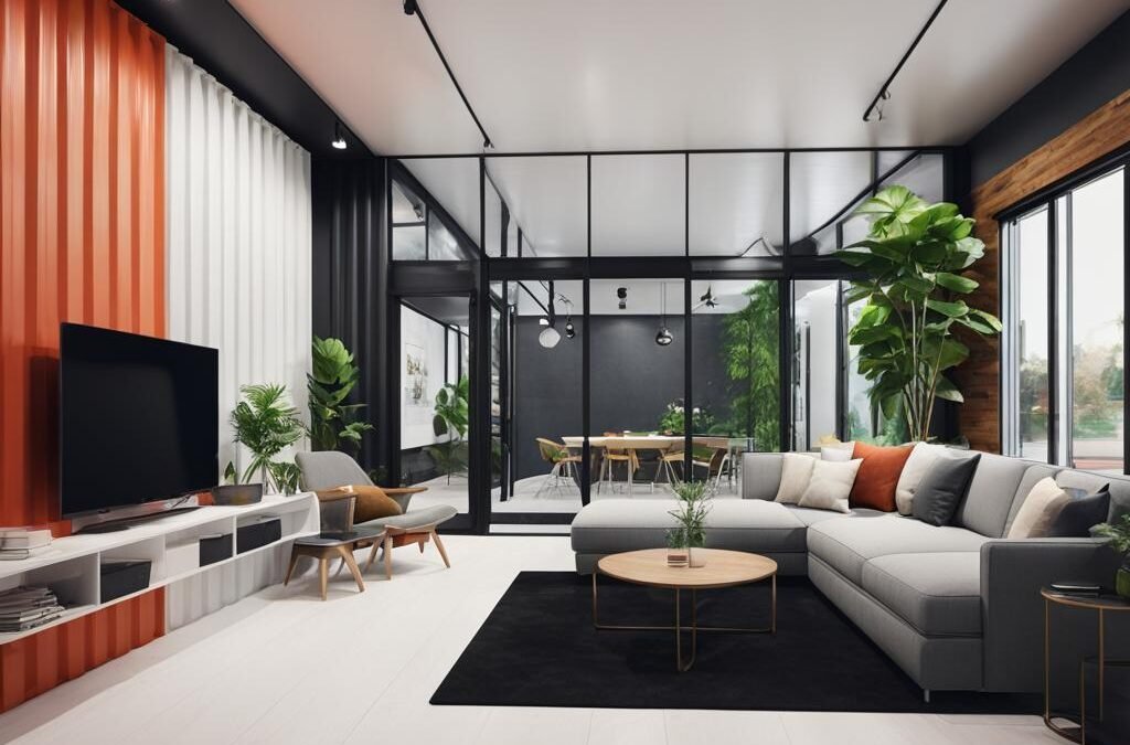 container house interior