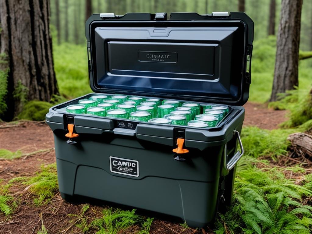 cooler for off-grid camping