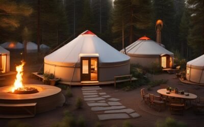 Discover Serene Living in a Yurt Community